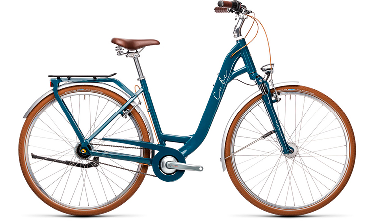 Велосипед Cube Ella 28" (2020) 2020 Зеленый